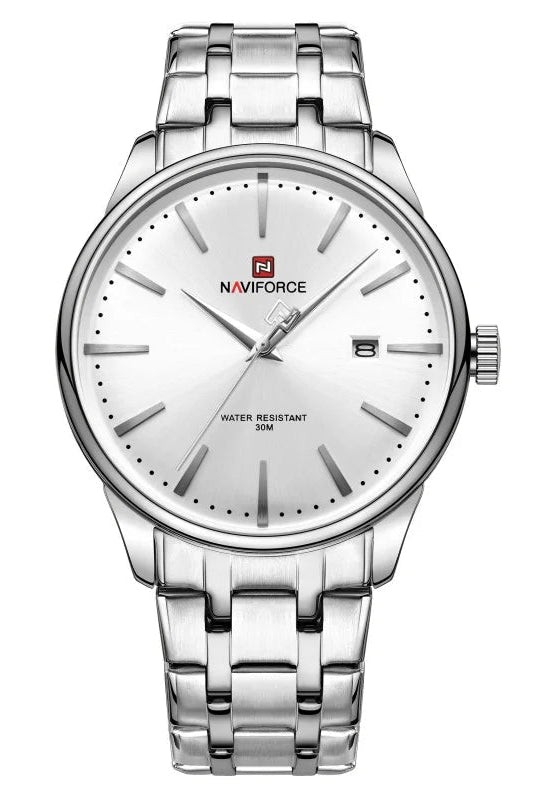 Relógio Masculino Montreval Silverline – Design Atemporal em Aço