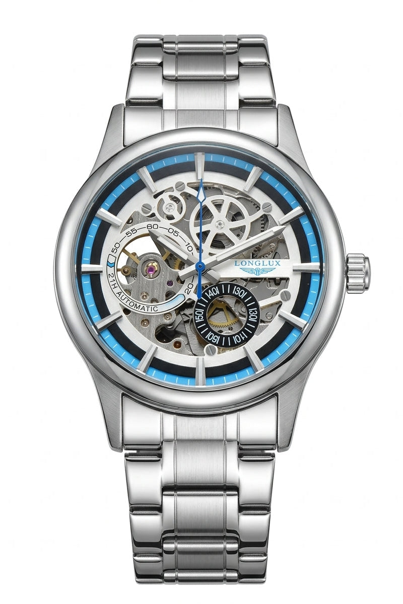 Relógio Masculino Montreval Steel Force – Design Atemporal em Aço