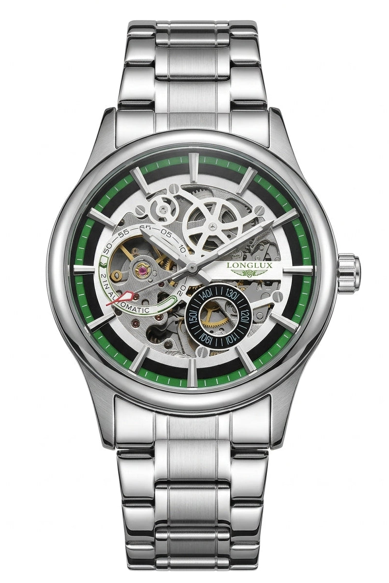 Relógio Masculino Montreval Steel Force – Design Atemporal em Aço