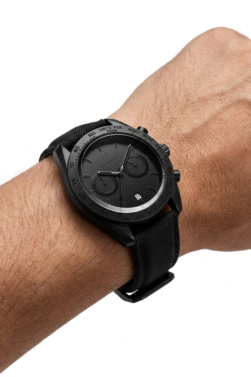 Relógio Masculino Montreval Motion Black